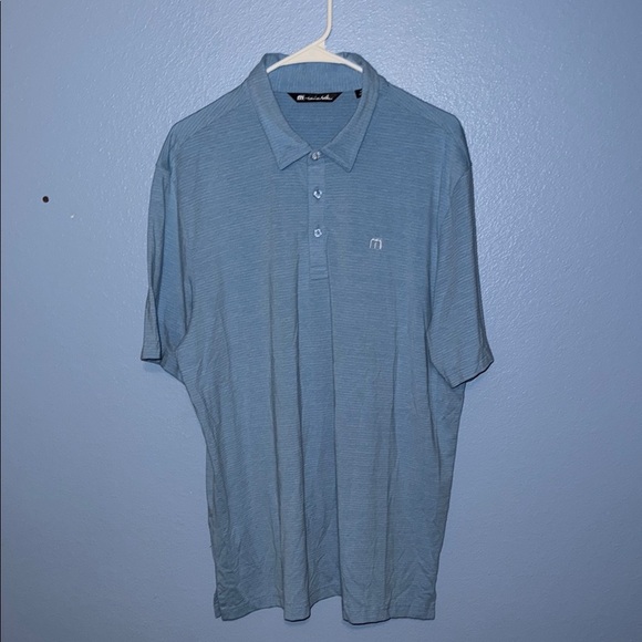 Travis Mathew Men's Blue Polo Golf Shirt - size XL - B5 - Picture 1 of 5